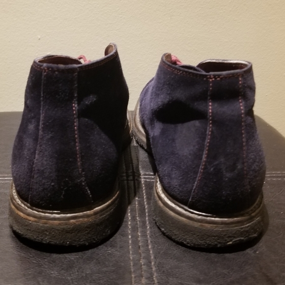TO BOOT NEW YORK Blue Suede Chukka Boot (Size 9) - Picture 9 of 15